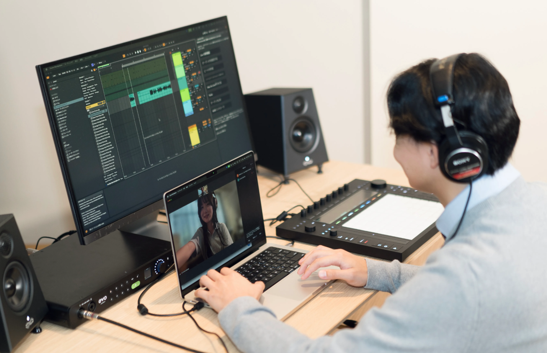 音楽を通じて創造力を育む教育のイメージ
